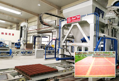 广场砖制砖机 建材行业持续发展的有效途径与引进政策